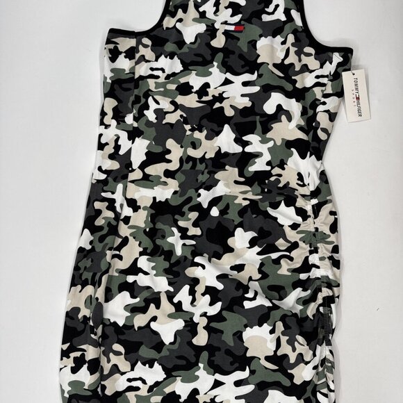 Tommy Hilfiger Dresses & Skirts - Tommy Hilfiger Camo Dress Womens Large Sleeveless Stretch Sport Performance NEW